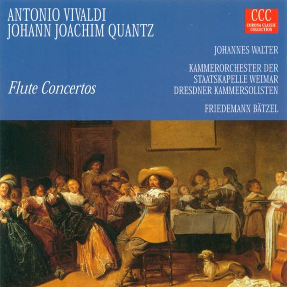 Picture of VIVALDI, A.: Flute Concerto, Op. 10, No. 3 / QUANTZ, J.J.: Flute Concerto, QV 5:174 (Walter)