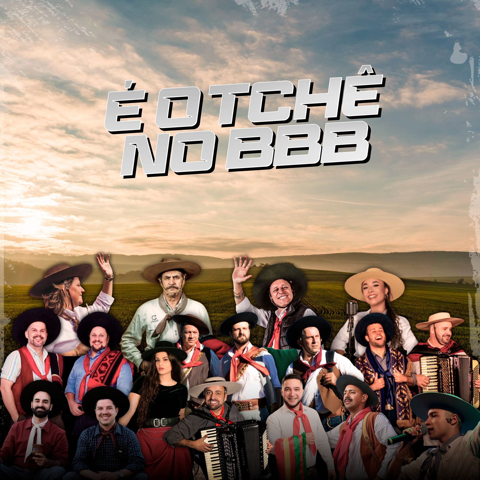Album cover of É o Tchê no BBB
