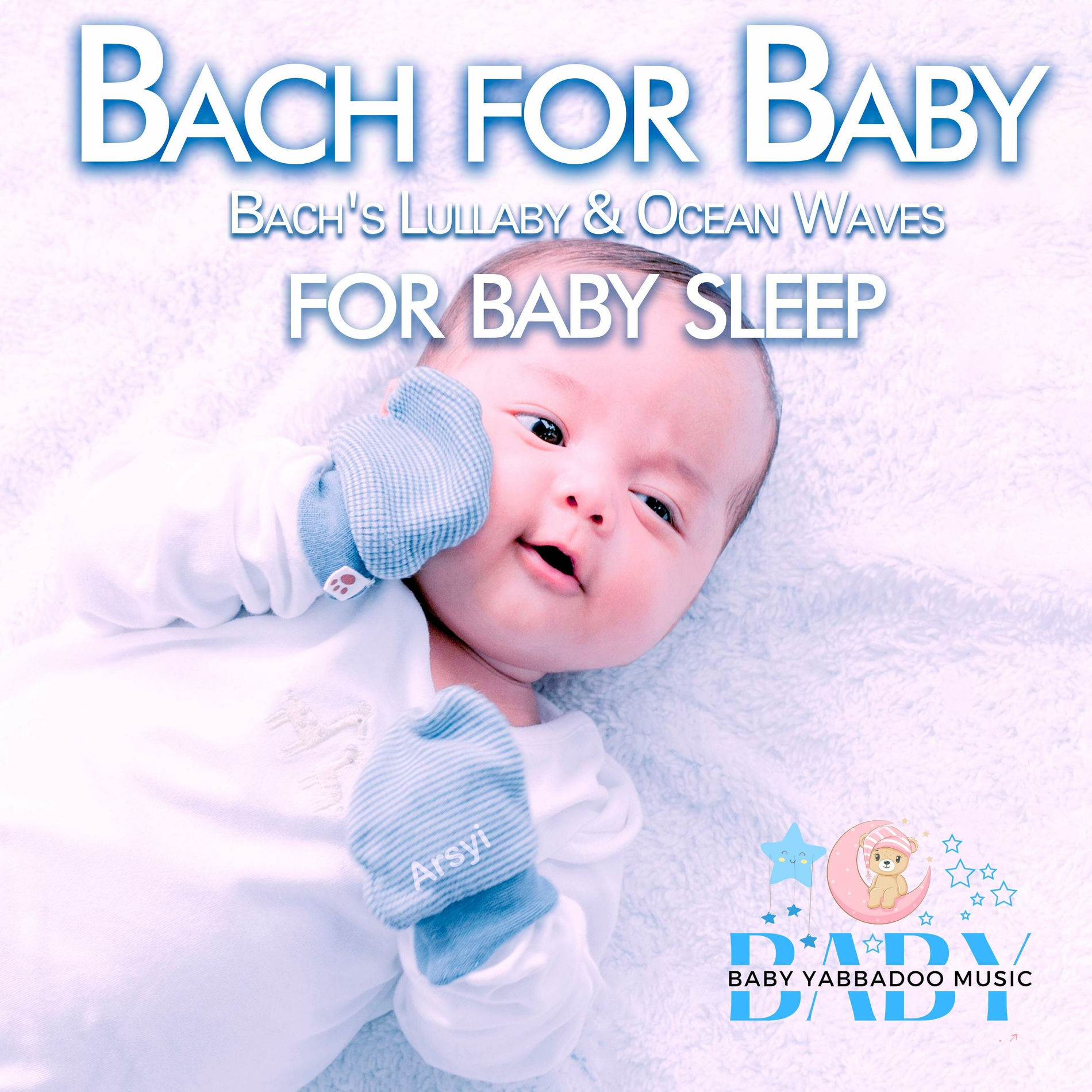 Album cover of Bach For Baby: Bach's Lullaby & Ocean Waves for Baby Sleep