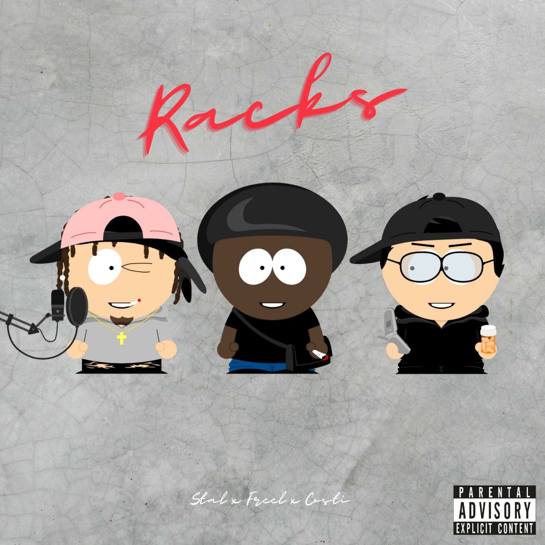 Album cover of Racks (feat. Freel & Costi)