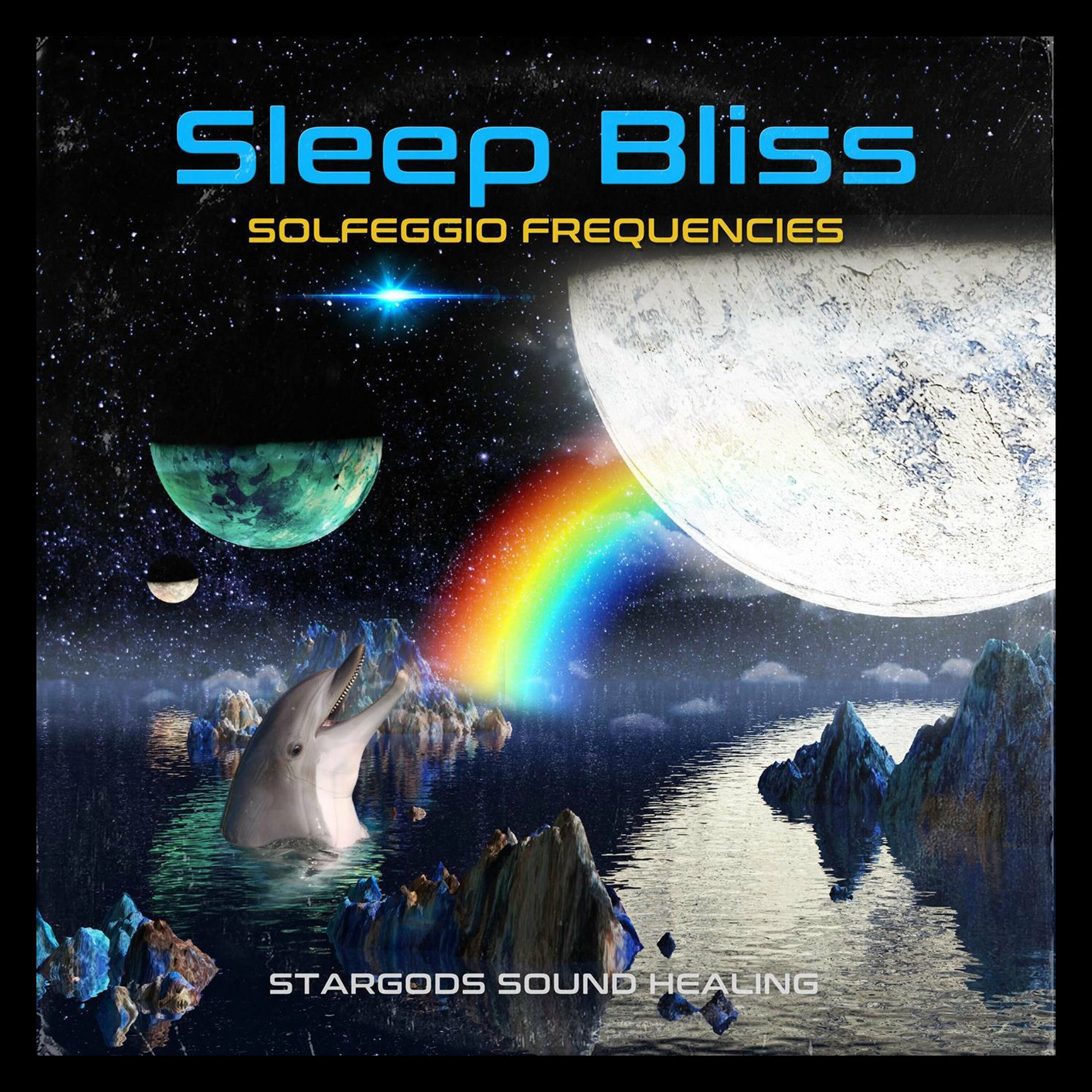 Album cover of Sleep Bliss Solfeggio Frequencies
