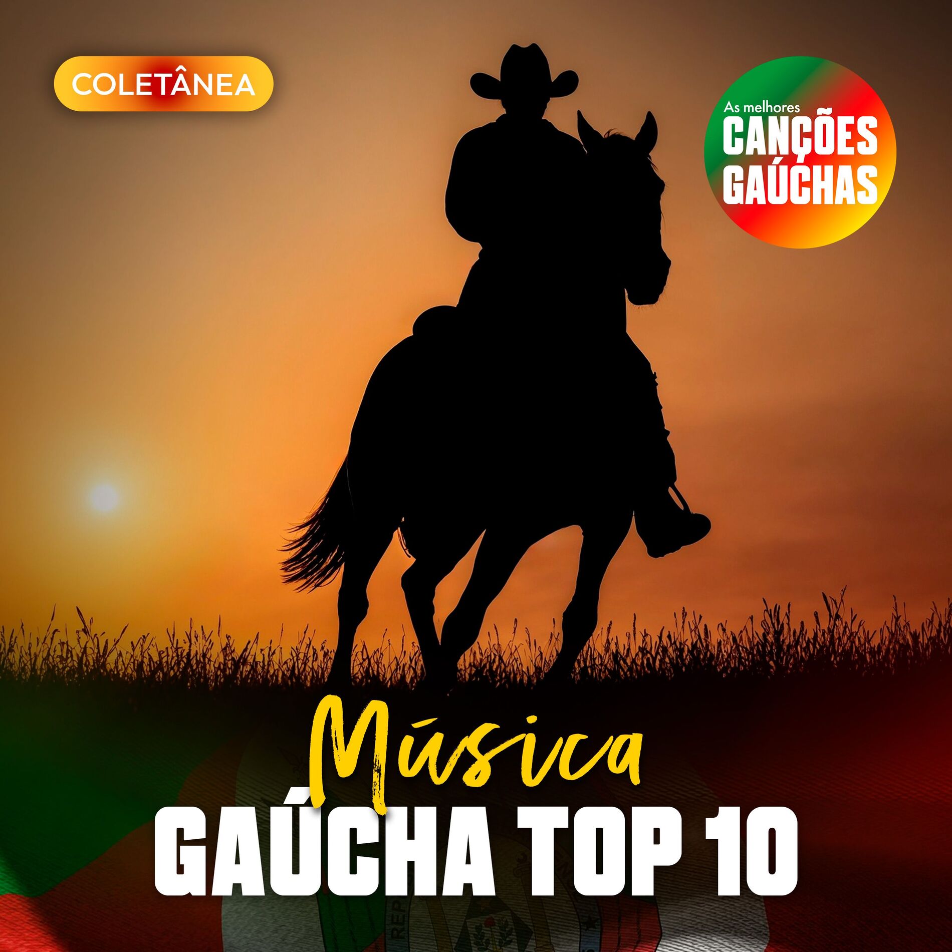 Album cover of MÚSICA GAÚCHA TOP 10