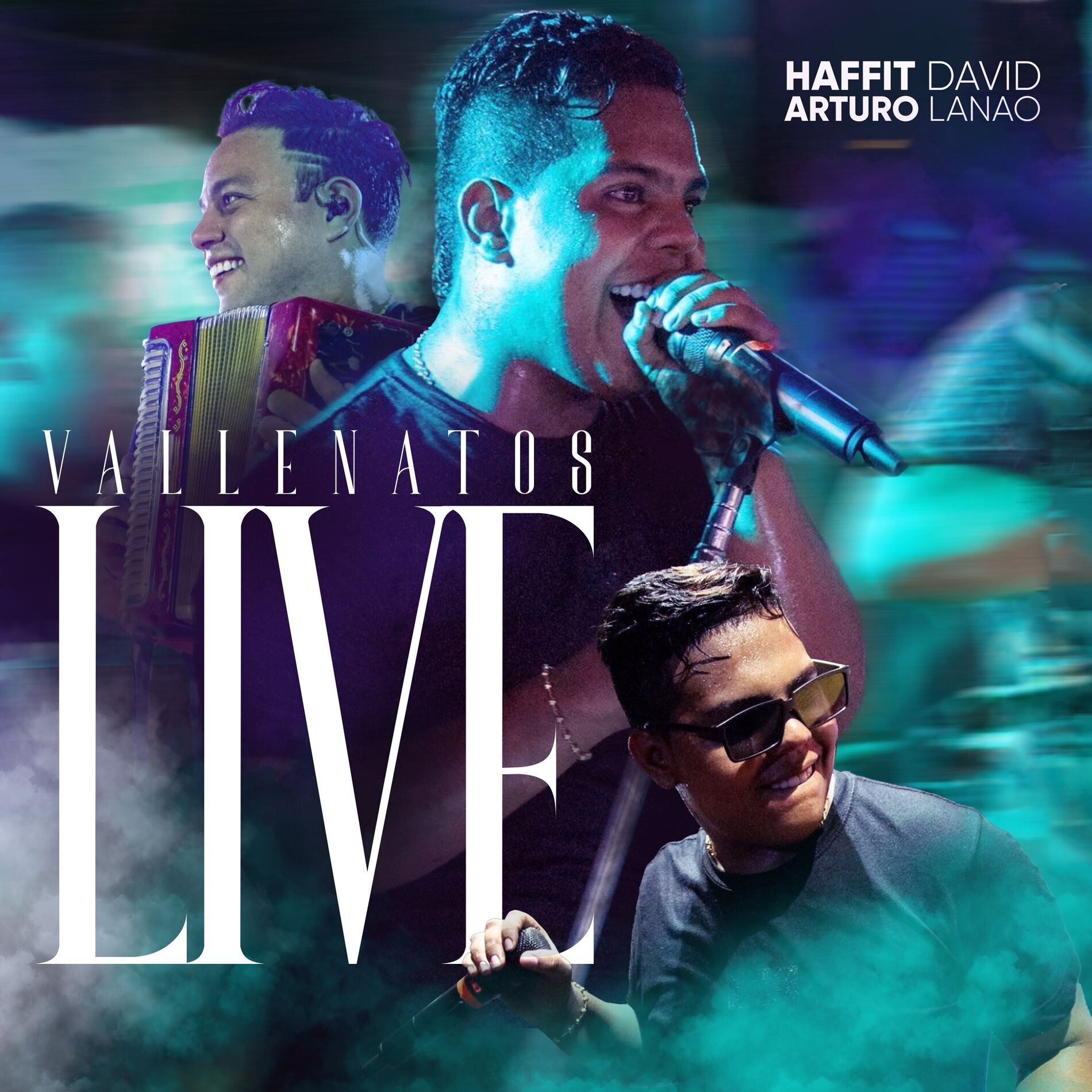 Album cover of Vallenatos Live (Live)