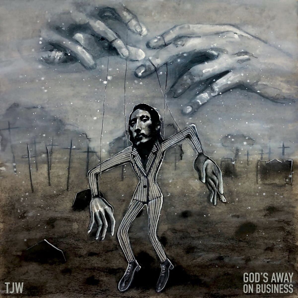 Album cover of God's Away On Business