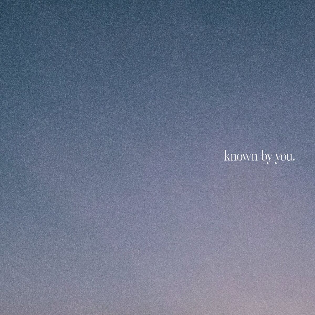Album cover of Known By You (Live)