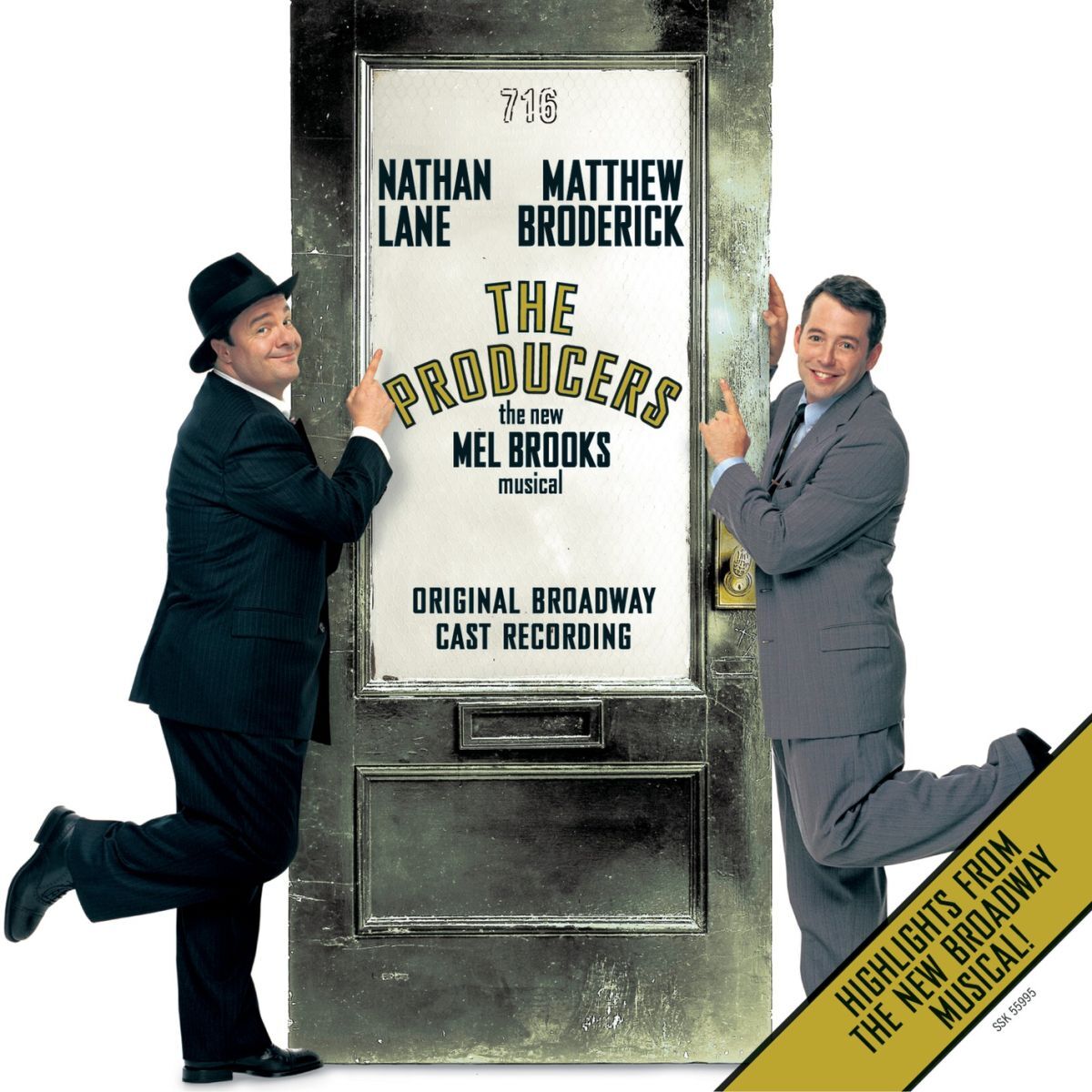 Album cover of The Producers -- Original Broadway Cast
