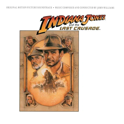Indiana Jones and the Last Crusade (Original Motion Picture Soundtrack) — cover art