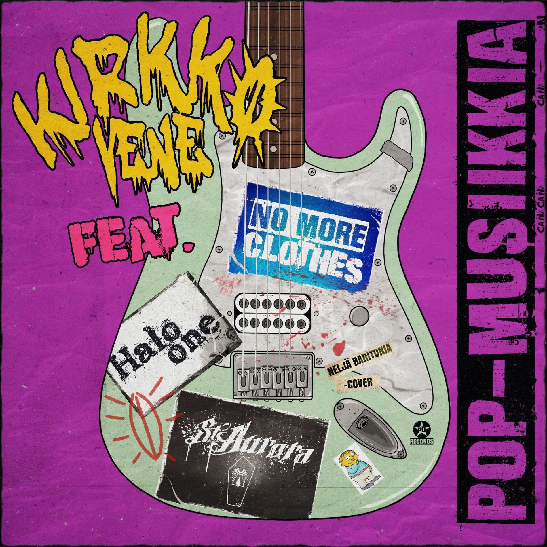 Album cover of Pop-musiikkia (feat. No More Clothes, Halo One & St. Aurora)