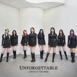 Cover of Lovelyz 7th Mini Album [Unforgettable]