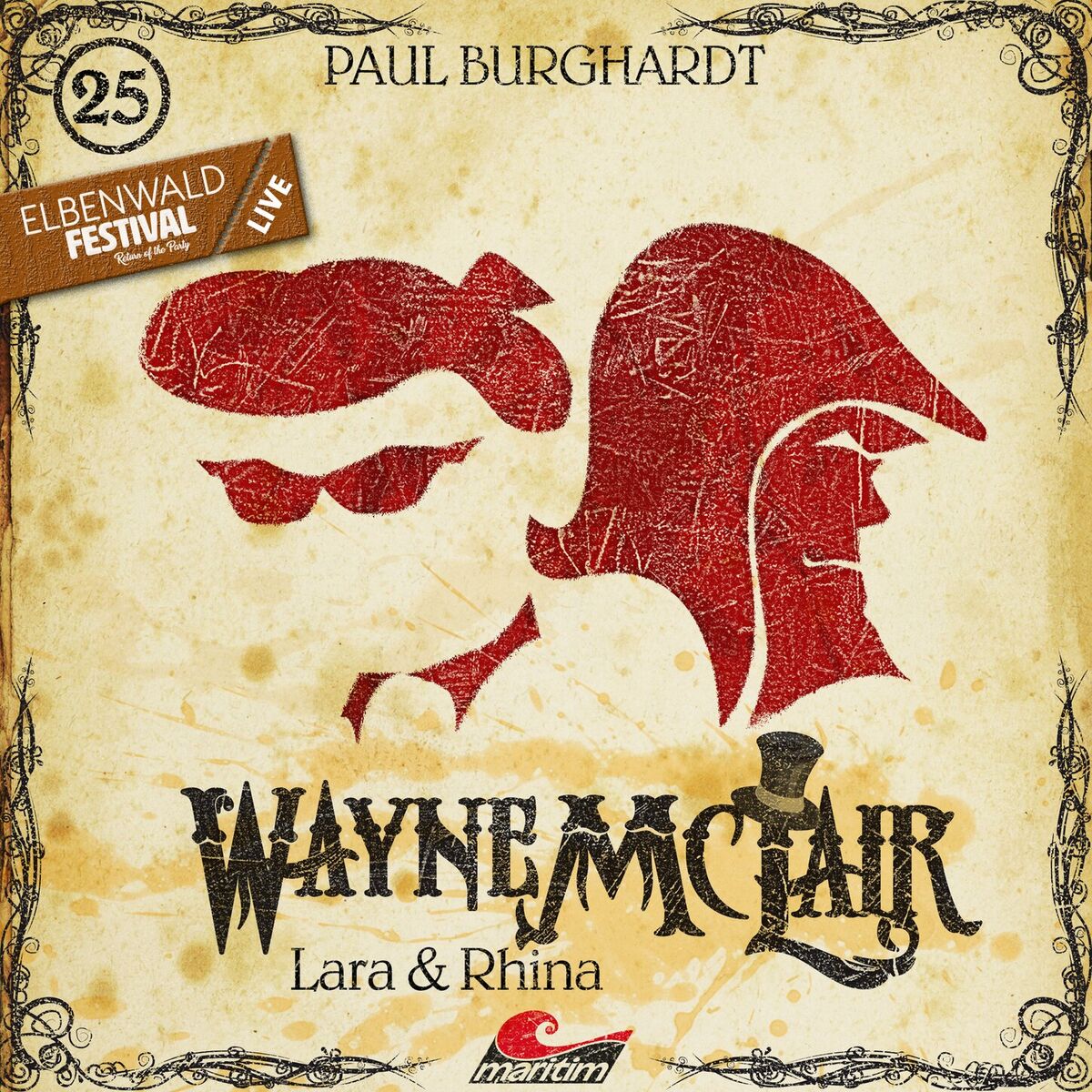 Album cover of Folge 25: Lara & Rhina (Live-Hörspiel vom Elbenwald Festival 2024)