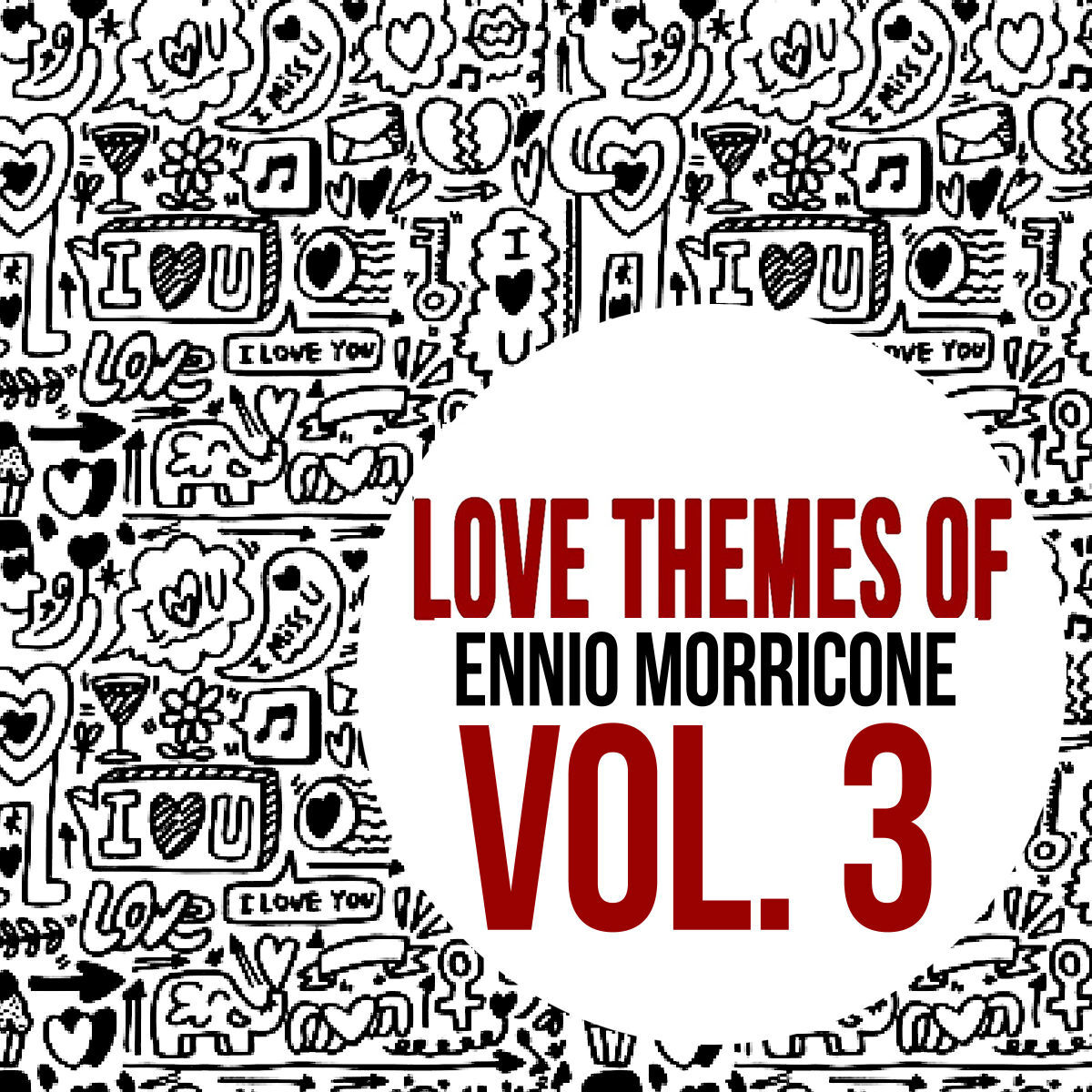 Album cover of Love Themes of Ennio Morricone, Vol. 3
