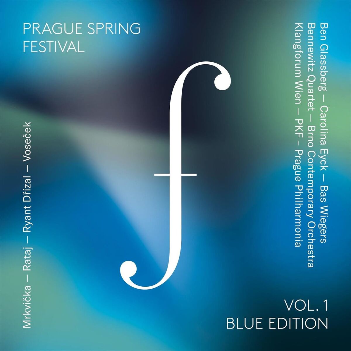 Album cover of Prague Spring Festival Blue Edition, Vol. 1 (Live)