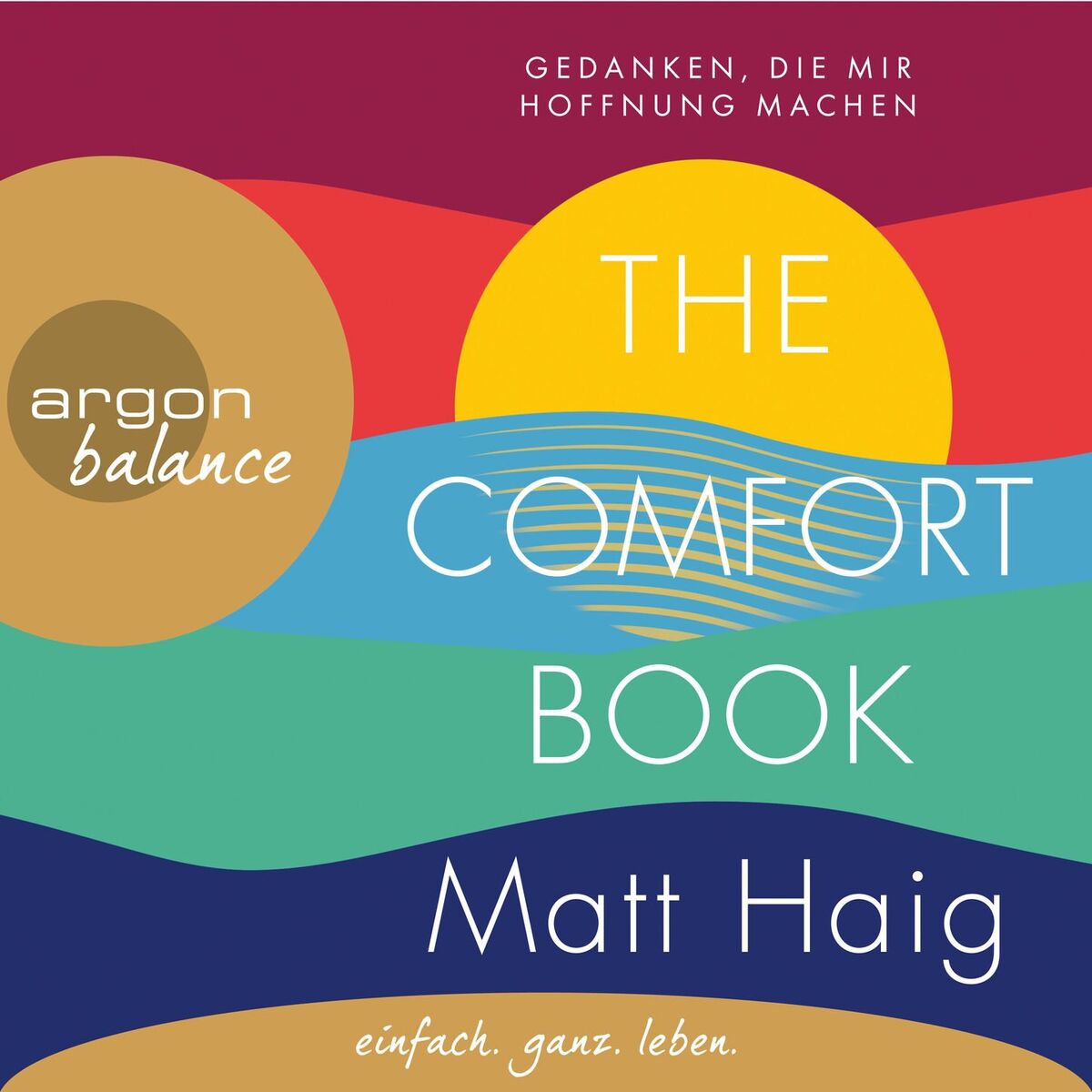 Album cover of Kapitel 1 - The Comfort Book - Gedanken, die mir Hoffnung machen