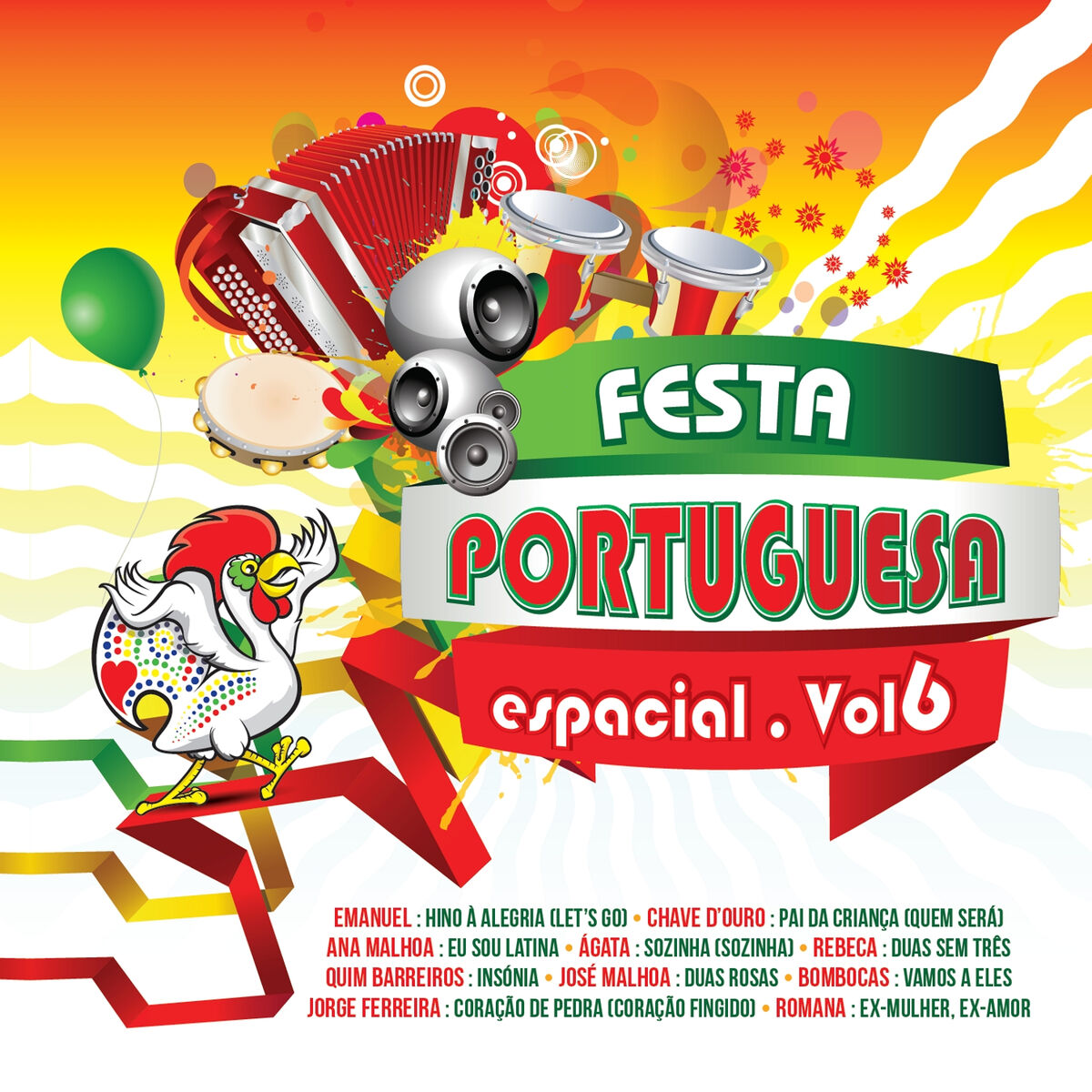 Album cover of Espacial Festa Portuguesa Vol. 6
