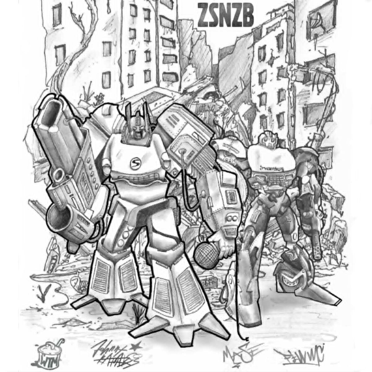 Album cover of Z.S.N.Z.B.