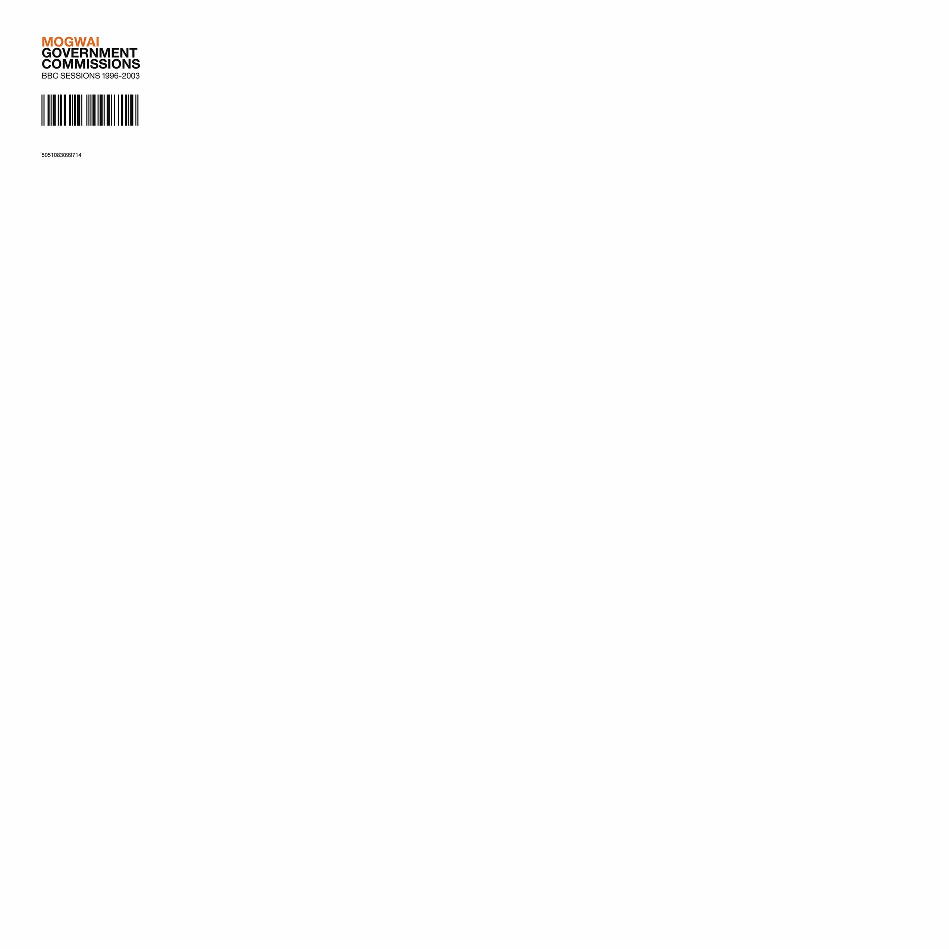 Album cover of Government Commissions (BBC Sessions 1996-2003)