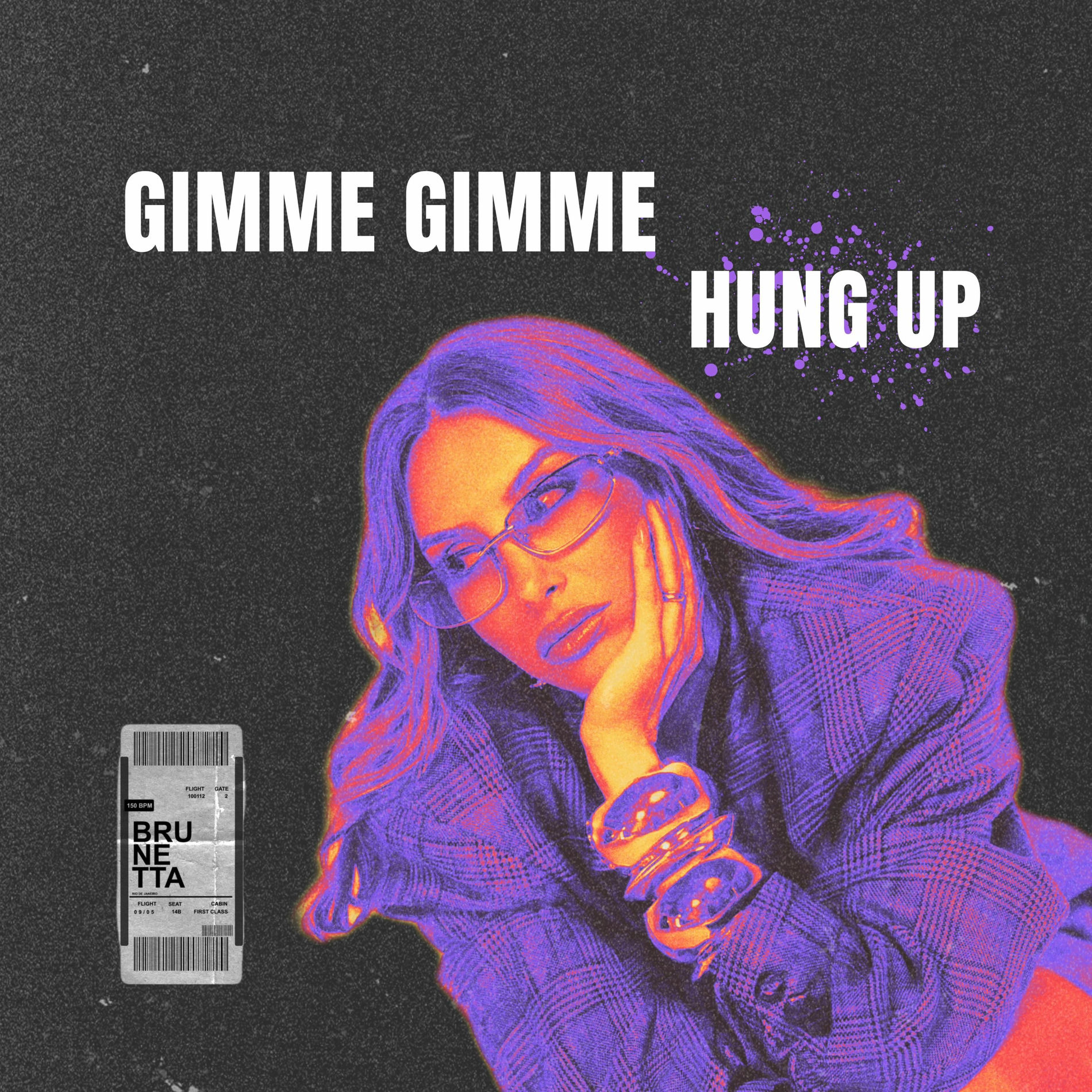 Album cover of GIMME GIMME / HUNG UP