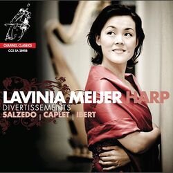 Cover of Divertissements: Salzedo, Caplet & Ibert