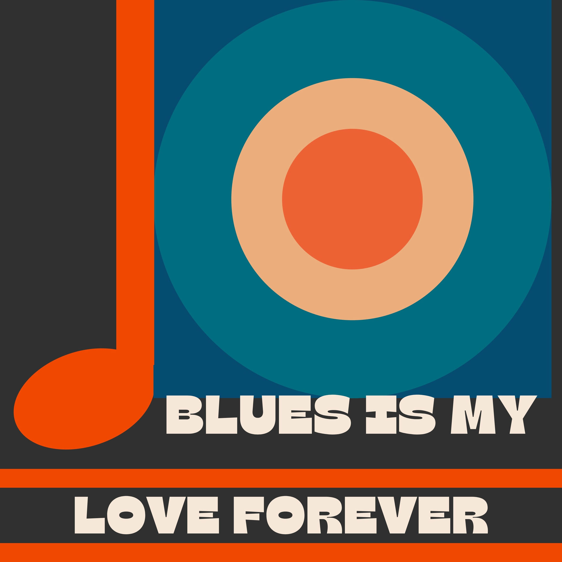 Album cover of Blues is my Love Forever
