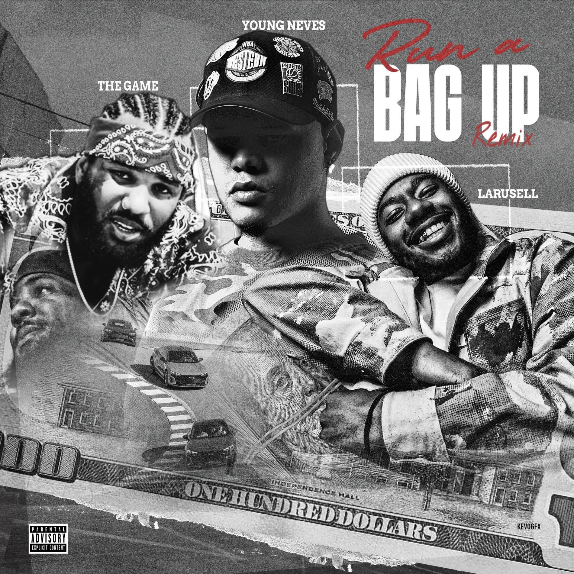 Album cover of Run A Bag Up (feat. LaRussell & The Game) [Remix]