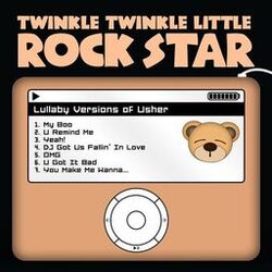 Cover of Lullaby Versions of Usher