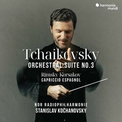 Cover of Tchaikovsky: Orchestral Suite No. 3 - Rimsky-Korsakov: Capriccio espagnol - Tcherepnin: La Princesse lointaine