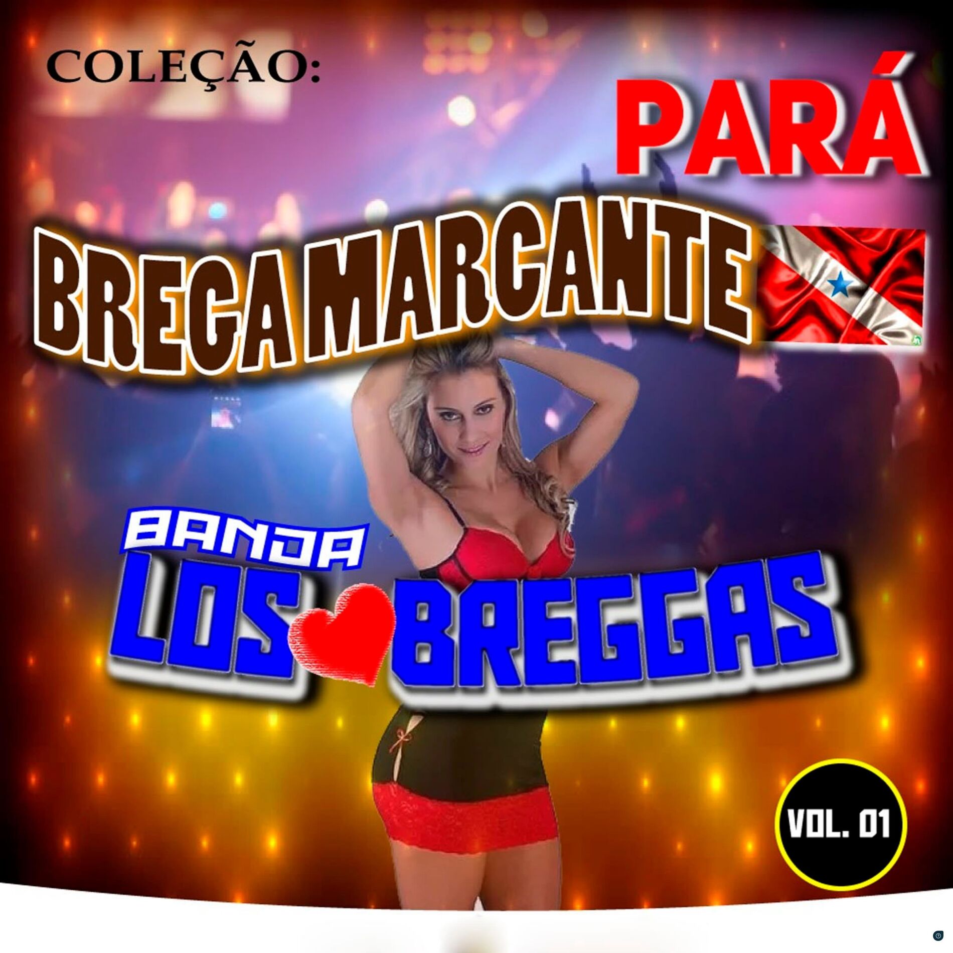 Album cover of Coleção Para Brega Marcante, Vol. 1