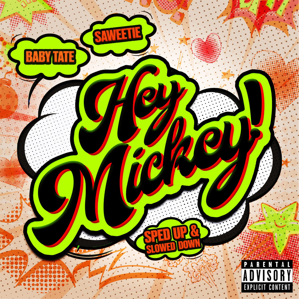 Hey, Mickey! (Sped Up and Slowed Down) album cover