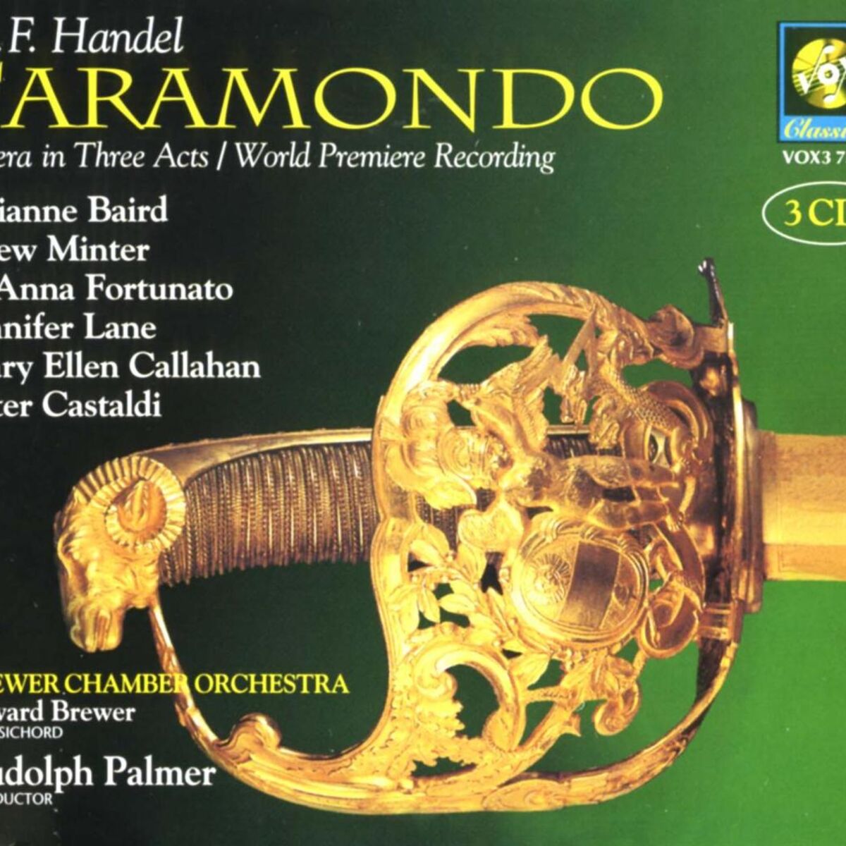 Album cover of Handel Faramondo