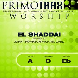 Cover of El Shaddai (Worship Primotrax) [Performance Tracks] - EP