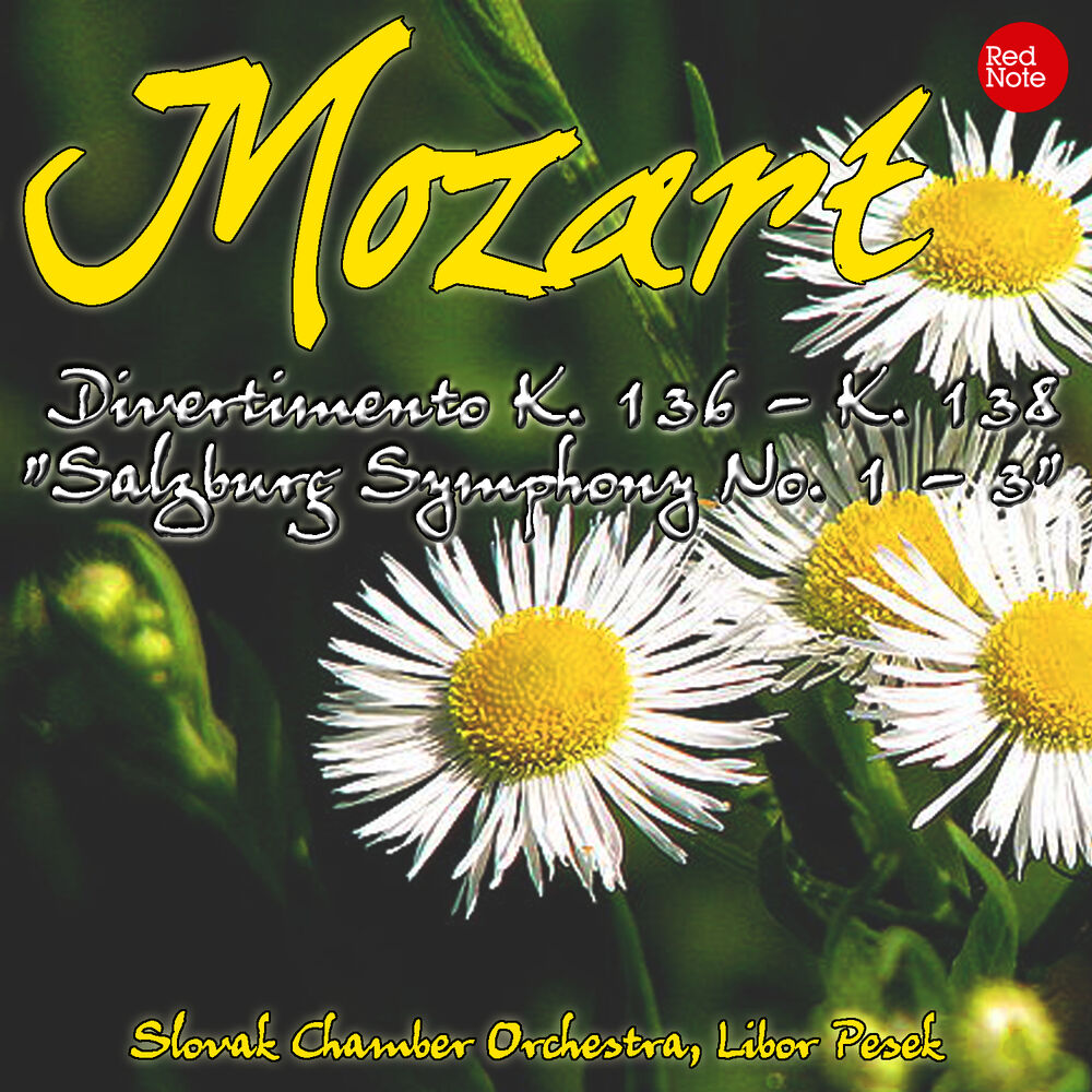 Picture of Mozart: Divertimento K. 136 - K. 138 "Salzburg Symphony No. 1 - 3"