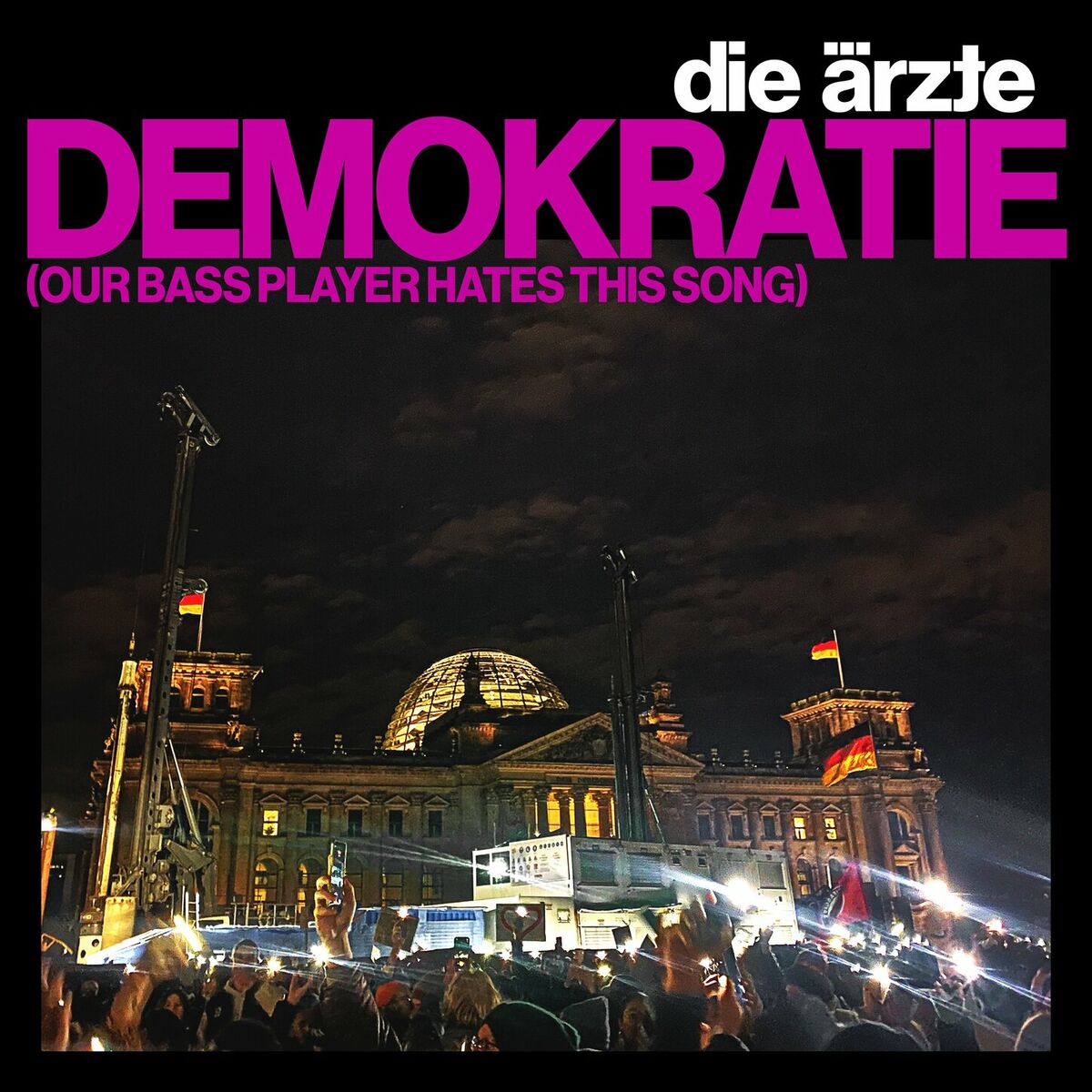 Album cover of DEMOKRATIE (OUR BASS PLAYER HATES THIS SONG)