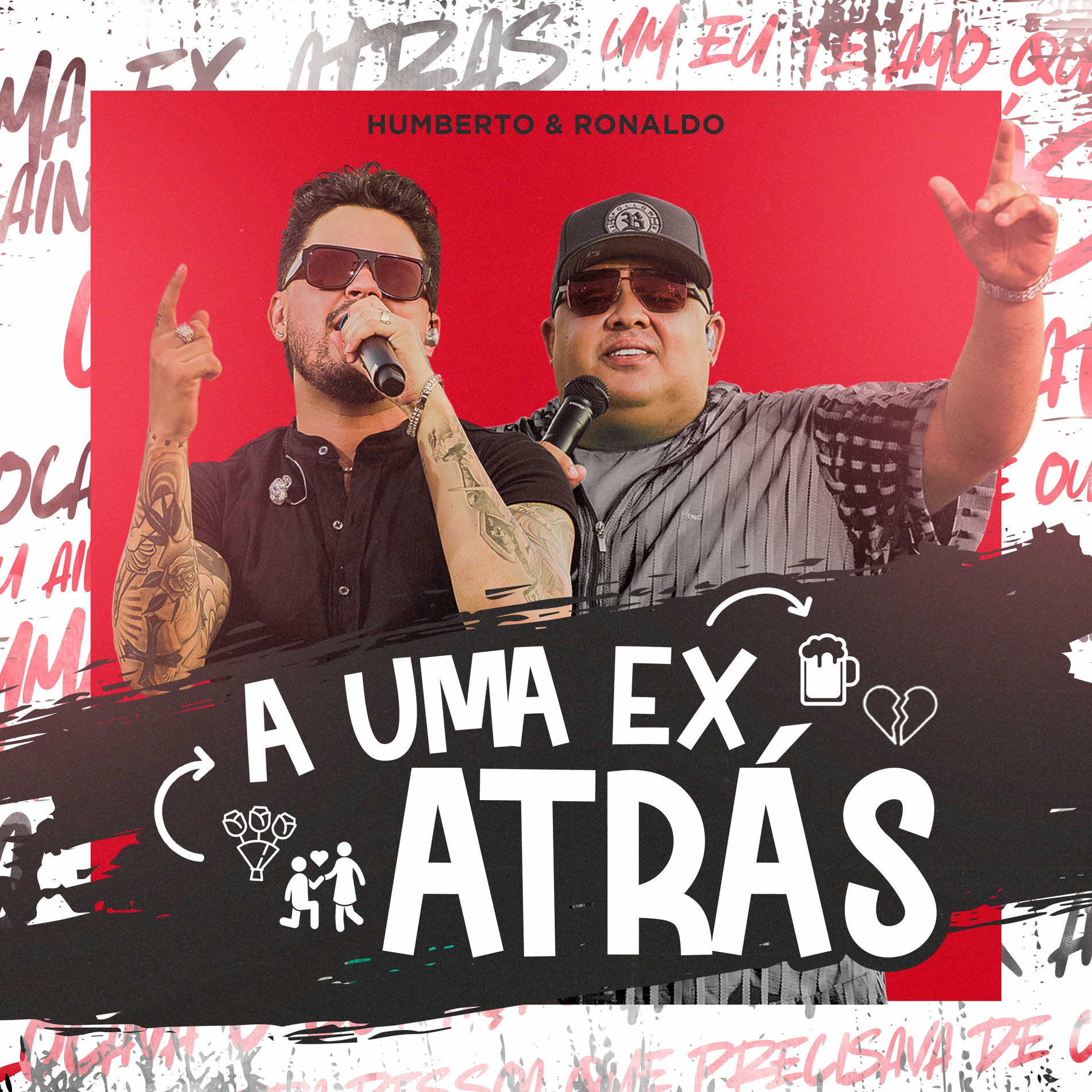 Album picture of A Uma Ex Atrás (Ao Vivo)