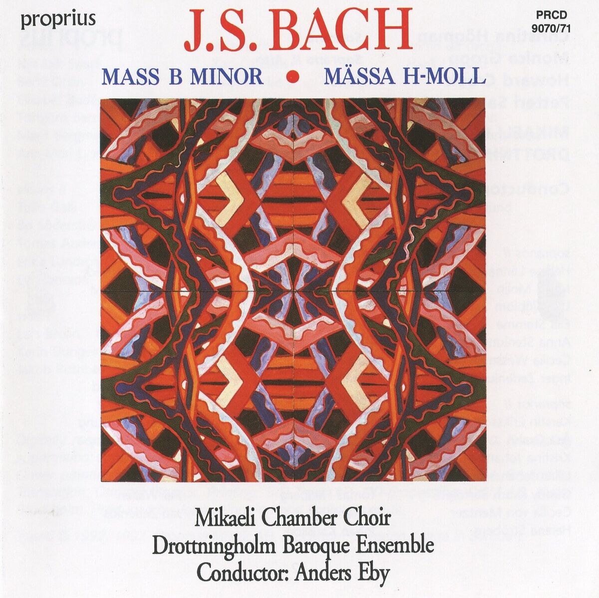 Album cover of Mass in B Minor, BWV 232: Sanctus (Chorus)