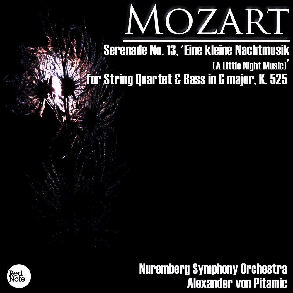 Picture of Mozart: Serenade No. 13, 'Eine kleine Nachtmusik (A Little Night Music)' for String Quartet & Bass in G major, K. 525