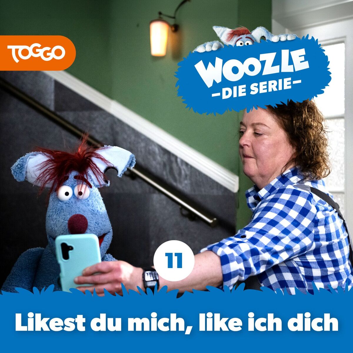 Album cover of Woozle - Die Serie - Folge 11: Likest du mich, like ich dich (Das Original-Hörspiel zur TV-Serie)