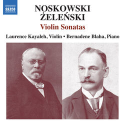 Cover of Noskowski & Żeleński: Violin Sonatas by undefined