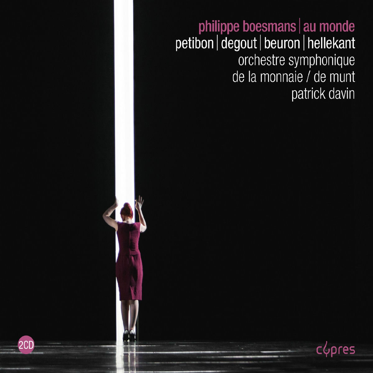 Album cover of Au monde | Philippe Boesmans