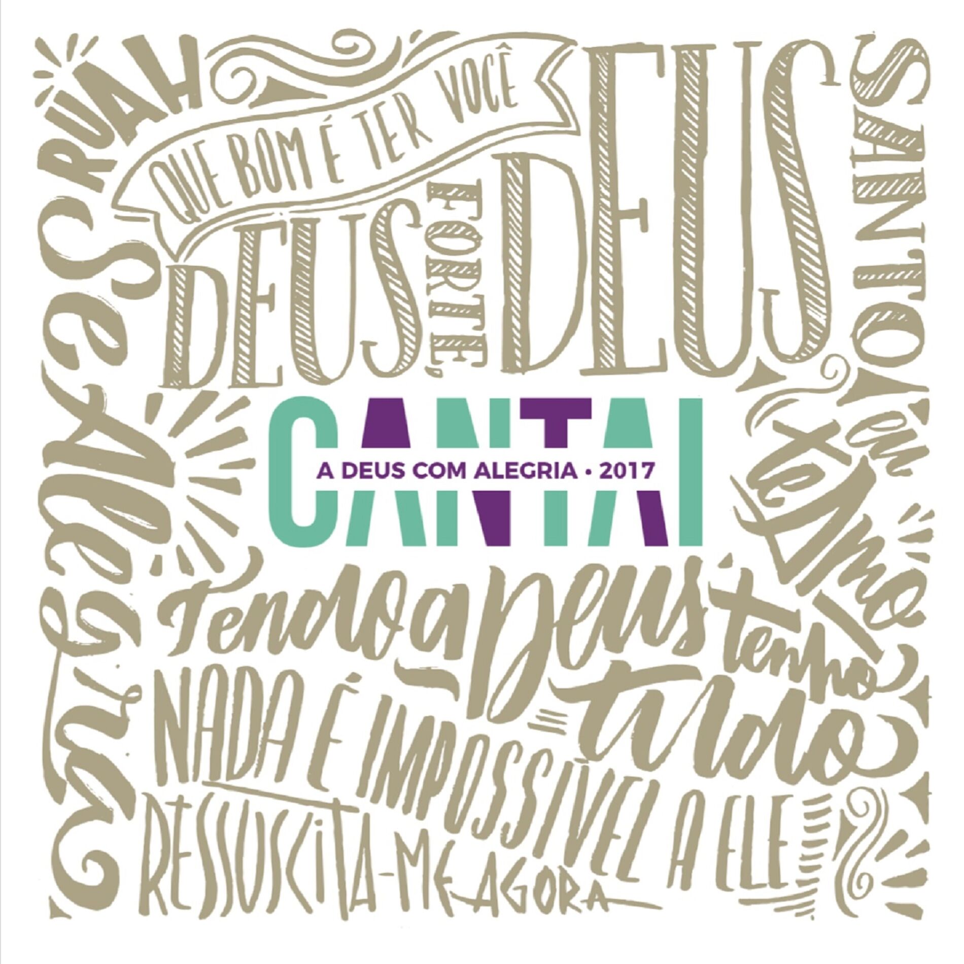 Album cover of Cantai a Deus Com Alegria 2017