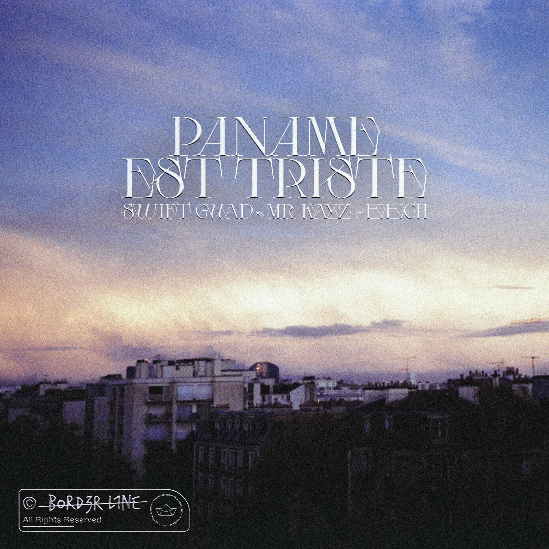 Album cover of Paname est triste