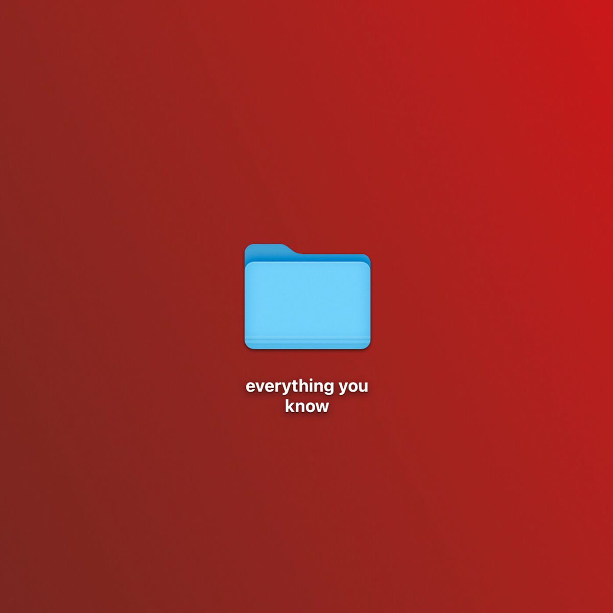 Album cover of everything you know