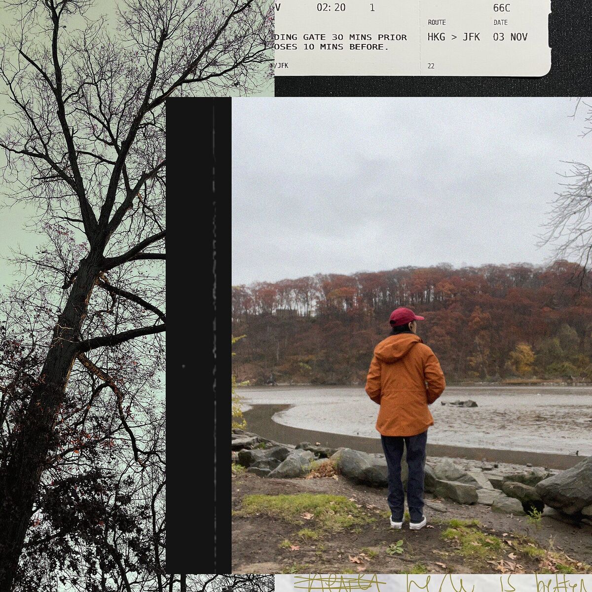 Album cover of what it is to leave