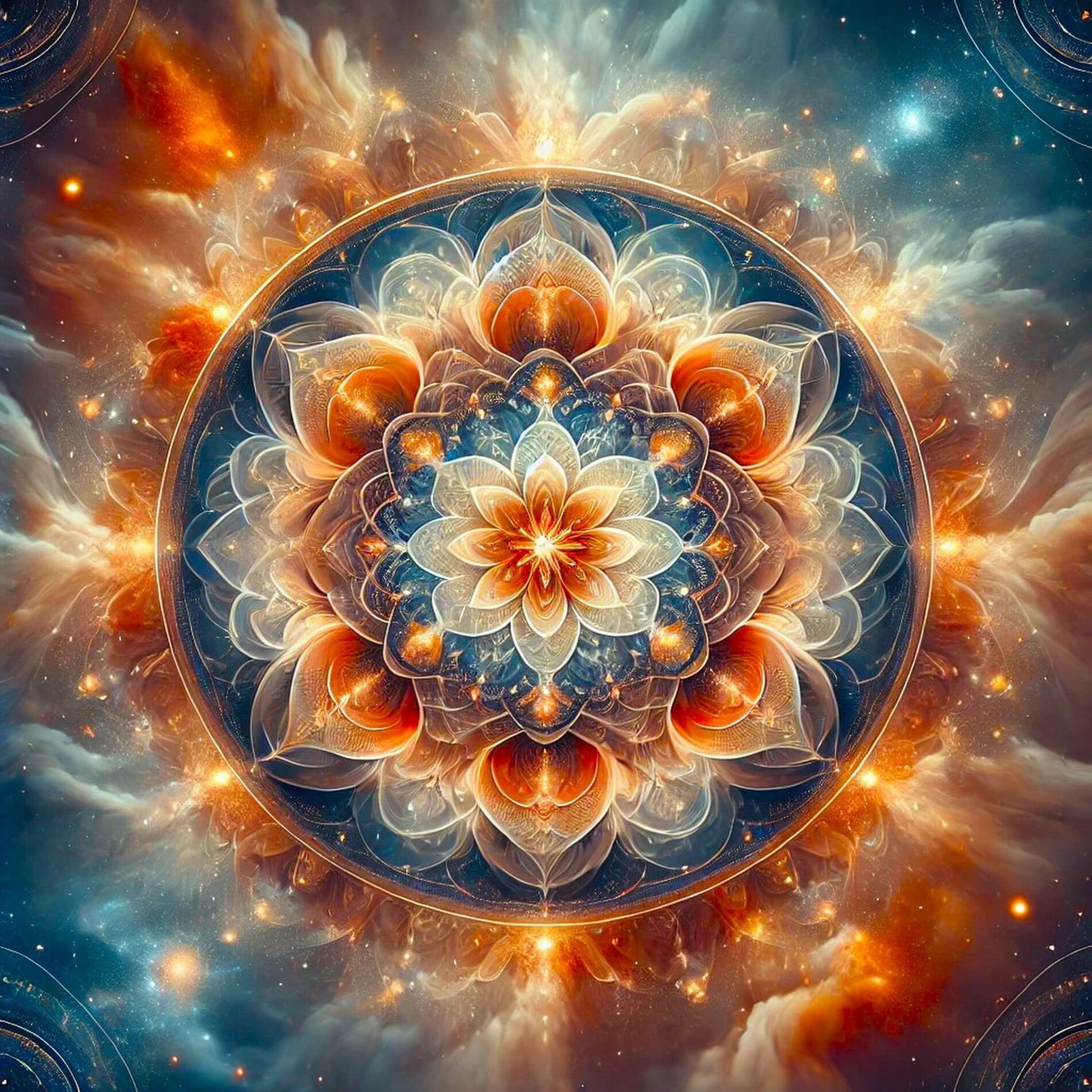 Album cover of Solfeggio Frequencies - 174 Hz Deep Healing and 528 Hz Love Frequency Manifestation