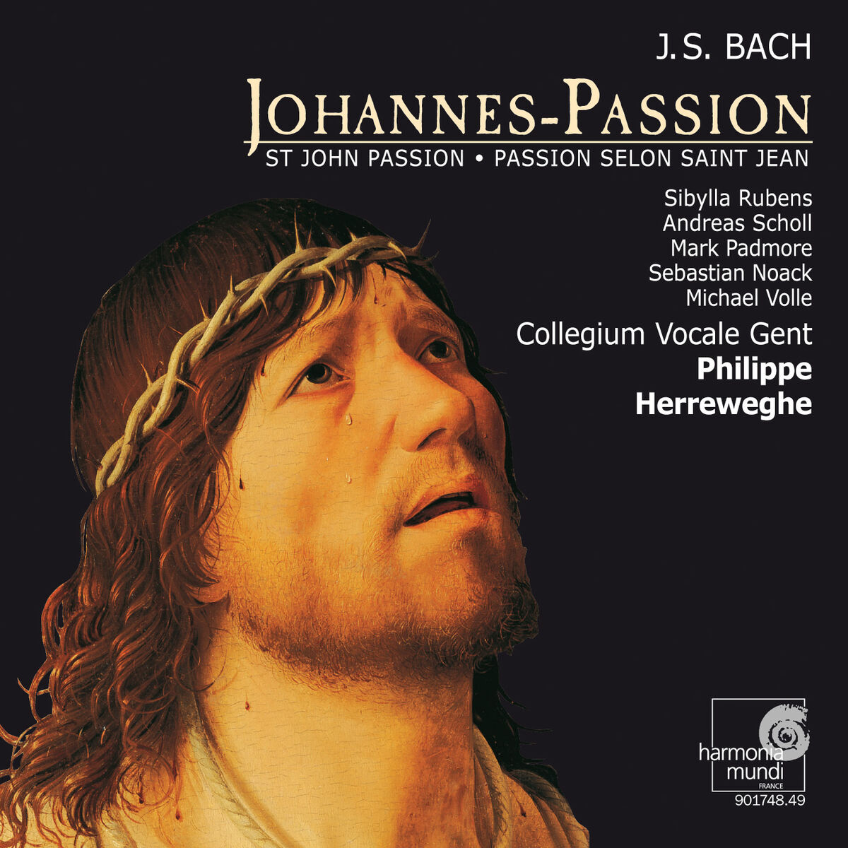 Album cover of Johannes-Passion, BWV 245, I. Teil: 4. Rezitativ (Evangelist) 