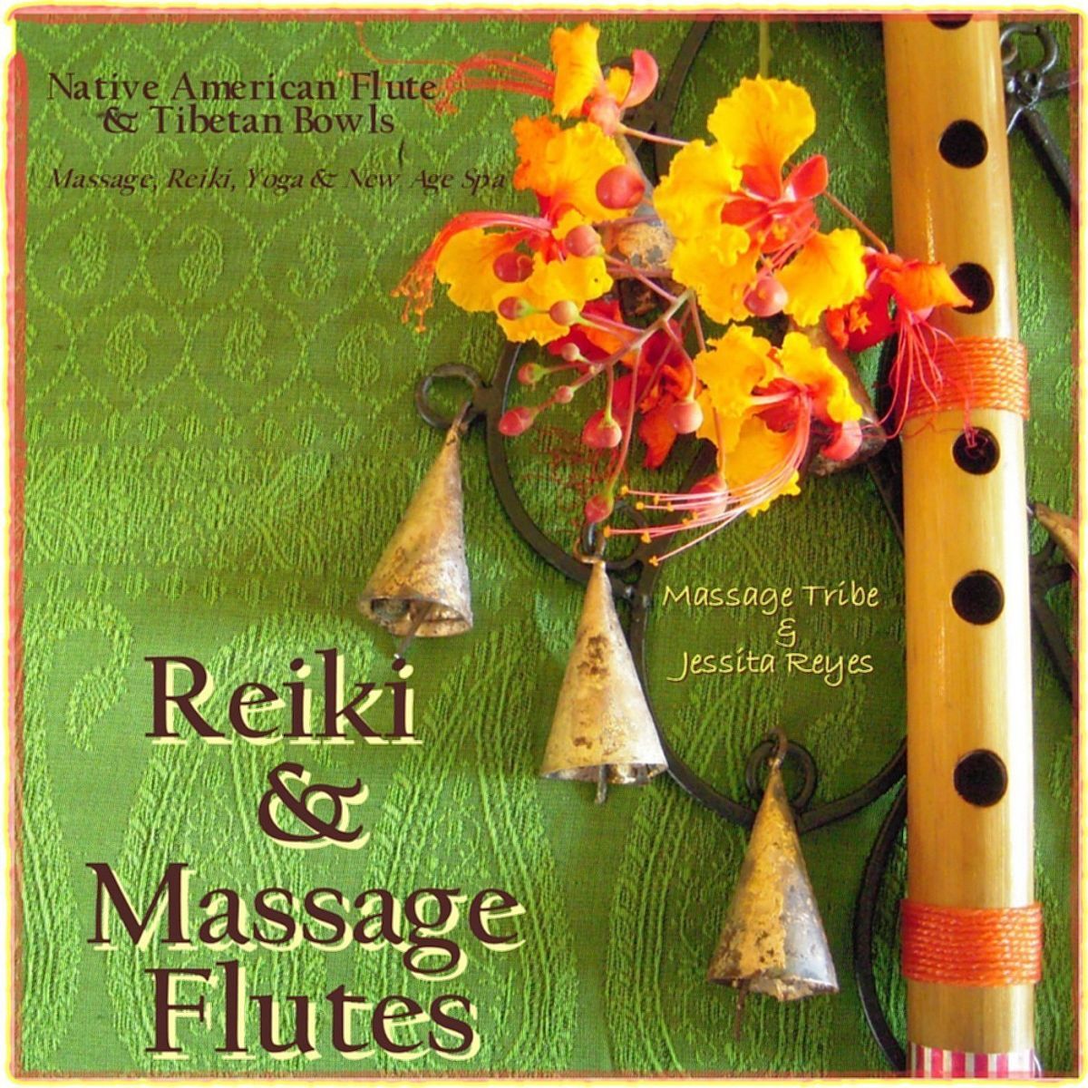 Album picture of Reiki & Massage - Flutes (Native American Flute & Tibetan Bowls for Massage, Yoga, Reiki, & New Age Spa)