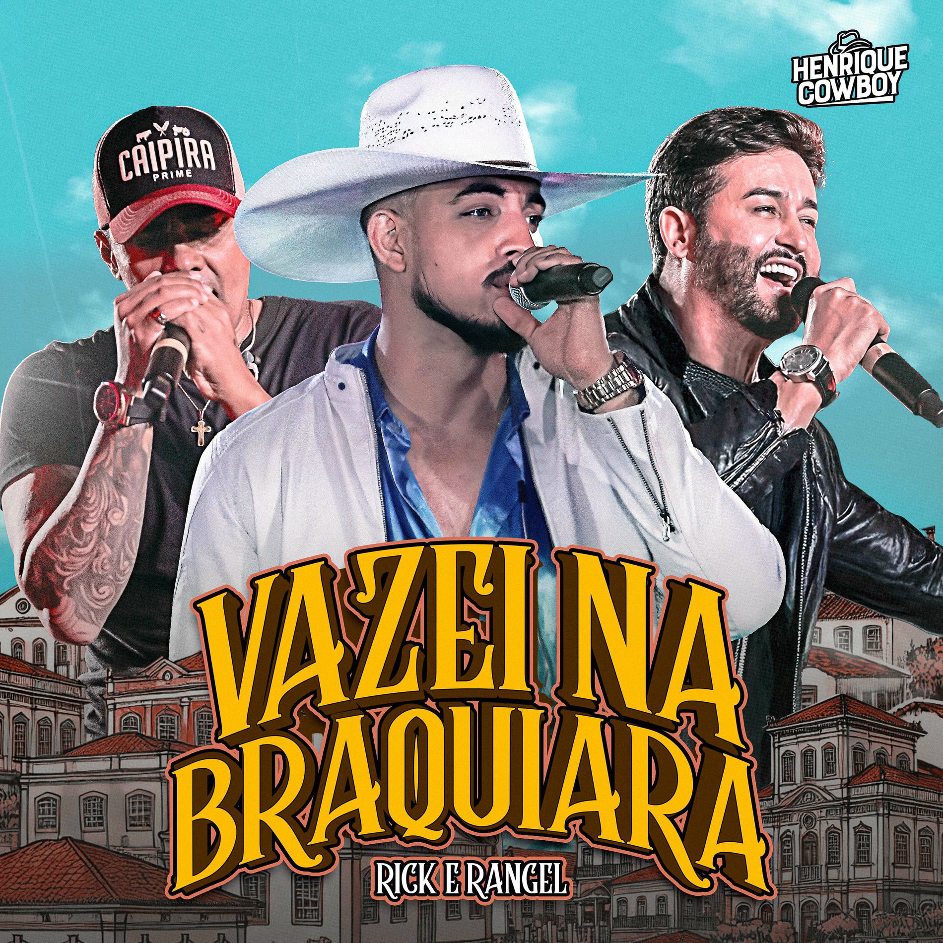 Album cover of Vazei Na Braquiara (Ao Vivo)