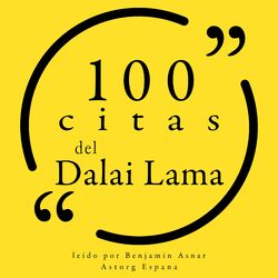 Cover of 100 citas del Dalai Lama (Colección 100 citas de)