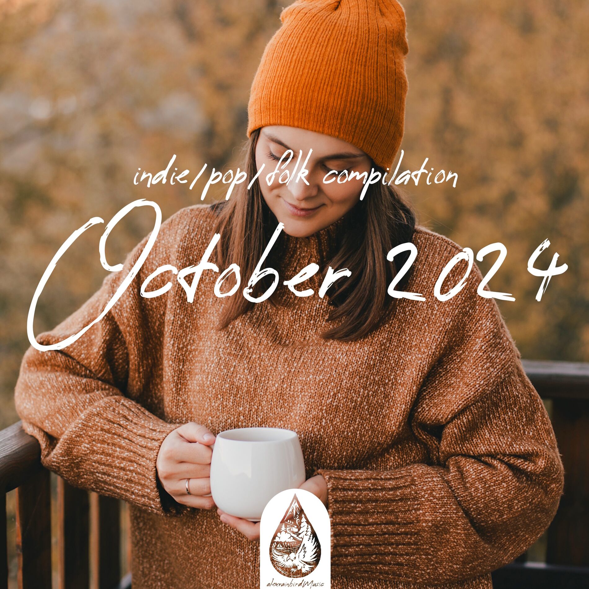 Album cover of Indie / Pop / Folk Compilation - October 2024 (alexrainbirdMusic)
