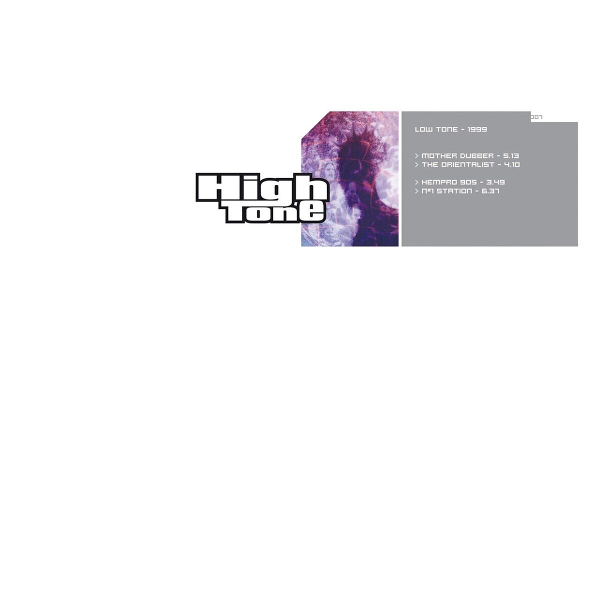 Album cover of Low Tone