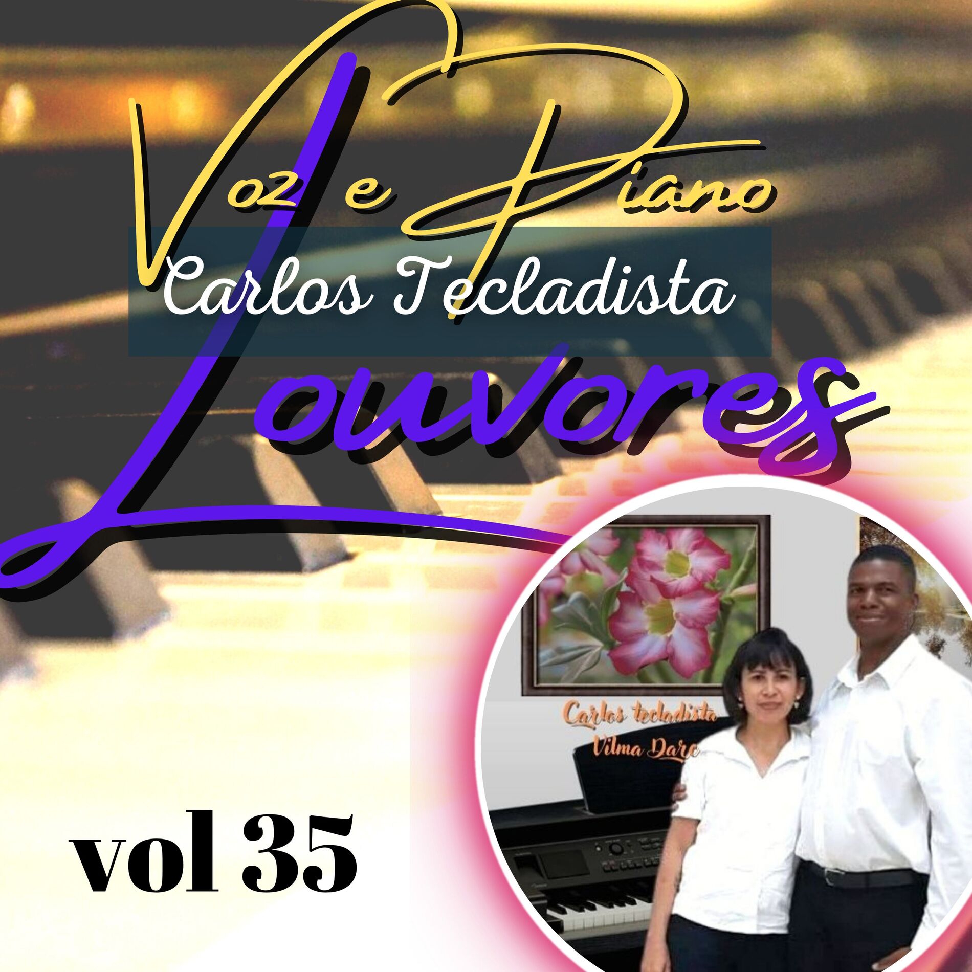 Album cover of Louvores Voz e Piano Vol 35